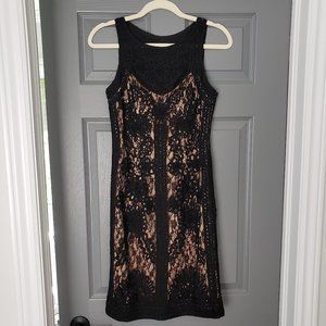 Black lace Sue Wong dress